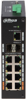 Коммутатор Dahua DH-PFS3211-8GT-120 8G 2SFP 6PoE+ 120W неуправляемый от магазина РЭССИ