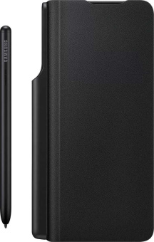 Чехол (клип-кейс) Samsung для Samsung Galaxy Z Fold3 Flip Cover with Pen черный (EF-FF92PCBEGRU) от магазина РЭССИ