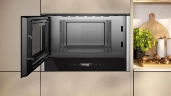 Микроволновая печь Neff NL4WR21N1 21л. 900Вт черный/нержавеющая сталь (встраиваемая) от магазина РЭССИ