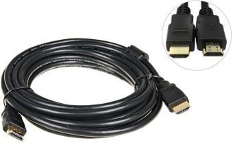 Кабель соединительный аудио-видео Premier 5-813 5.0 HDMI (m)/HDMI (m) 5м. феррит.кольца позолоч.конт. черный от магазина РЭССИ