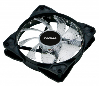 Вентилятор Digma DFAN-FRGB2 120x120x25mm 3-pin 4-pin (Molex)23dB 115gr LED Ret от магазина РЭССИ