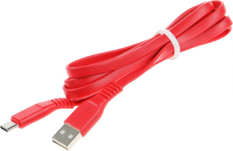 Кабель Premier 5-933RL45 2.0R USB-A-USB Type-C (m) 2м красный пакет от магазина РЭССИ