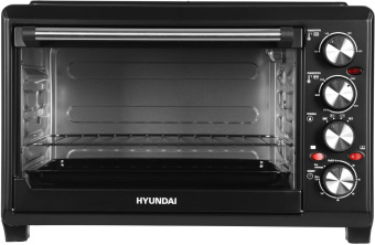 Мини-печь Hyundai MIO-HY086 38л. 1600Вт черный от магазина РЭССИ