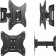 Картинка Кронштейн для телевизора Onkron M2S черный 17"-43" макс.35кг настенный поворот и наклон от магазина РЭССИ Кронштейн для телевизора Onkron M2S черный 17"-43" макс.35кг настенный поворот и наклон от магазина РЭССИ