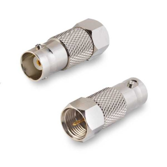 Переходник BNC(female) - F(male) от магазина РЭССИ