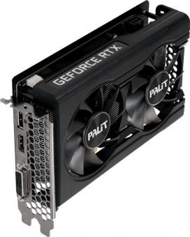Видеокарта Palit PCI-E 4.0 PA-RTX3050 DUAL NVIDIA GeForce RTX 3050 8192Mb 128 GDDR6 1552/14000 HDMIx1 DPx3 HDCP Ret от магазина РЭССИ