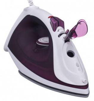 Утюг Hyundai H-SI01961 2400Вт белый/фиолетовый от магазина РЭССИ