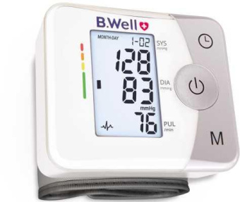 Тонометр запястный B.Well MED-57 от магазина РЭССИ