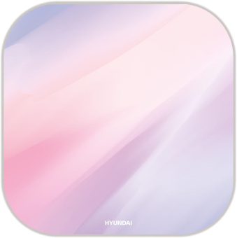 Весы напольные электронные Hyundai H-BS03577 макс.180кг розовый/фиолетовый от магазина РЭССИ