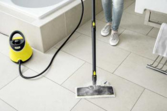 Пароочиститель напольный Karcher EasyFix SC 2 Deluxe 1500Вт желтый/черный от магазина РЭССИ