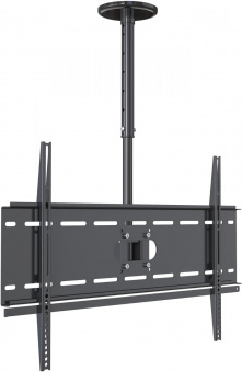 Кронштейн для телевизора Cactus CS-CP04-R черный 37"-70" макс.81.6кг потолочный поворот и наклон от магазина РЭССИ