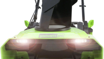 Снегоуборщик электр. Greenworks GD60PST 2кВт от магазина РЭССИ