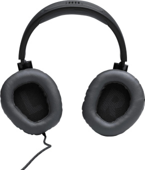Гарнитура накладные JBL Quantum 100 1.2м черный проводные оголовье (JBLQUANTUM100BLK) от магазина РЭССИ