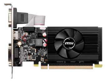 Видеокарта MSI PCI-E N730K-2GD3/LP NVIDIA GeForce GT 730 2Gb 64bit GDDR3 902/1600 DVIx1 HDMIx1 CRTx1 HDCP Ret low profile от магазина РЭССИ