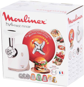 Мясорубка Moulinex ME476132 2000Вт белый/бежевый от магазина РЭССИ