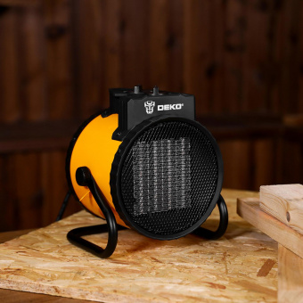 Тепловая пушка электрическая Deko DKIH2200W 2200Вт желтый/черный от магазина РЭССИ
