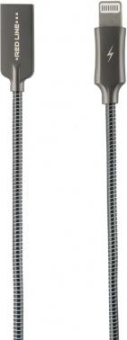 Кабель Redline Flex УТ000015519 USB (m)-Lightning (m) 1м черный от магазина РЭССИ