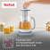 Картинка Чайник электрический Tefal BJ551B10 1.5л. белый корпус: стекло/пластик (7211004581) от магазина РЭССИ Чайник электрический Tefal BJ551B10 1.5л. белый корпус: стекло/пластик (7211004581) от магазина РЭССИ