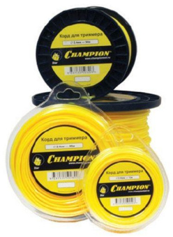 Леска для садовых триммеров Champion C5023 d=1.6мм L=15м от магазина РЭССИ