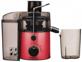 Соковыжималка центробежная Scarlett SC-JE50S19 800Вт рез.сок.:600мл. красный от магазина РЭССИ