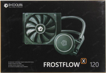 Система водяного охлаждения ID-Cooling FROSTFLOW X 120 Soc-AM4/1151/1200/2066/1700 4-pin 18-35dB Al+Cu 200W 1128gr Ret от магазина РЭССИ