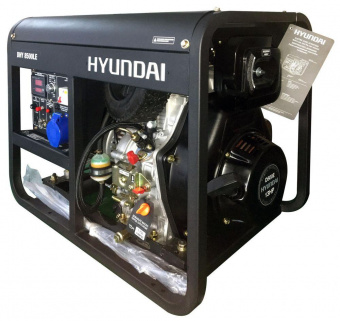 Генератор Hyundai DHY 8500LE 7.2кВт от магазина РЭССИ
