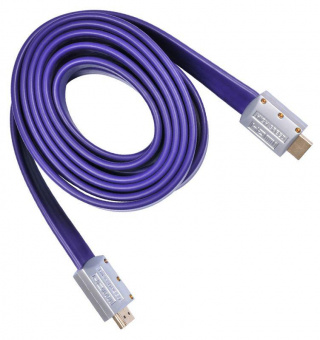 Кабель аудио-видео Buro HDMI 1.4 HDMI (m)/HDMI (m) 3м. черный (HDMI19M-19M FLAT3) от магазина РЭССИ