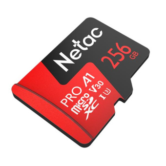 Флеш карта microSDXC Netac 128GB NT02P500PRO-256G-S P500 Extreme Pro A1 w/o adapter от магазина РЭССИ
