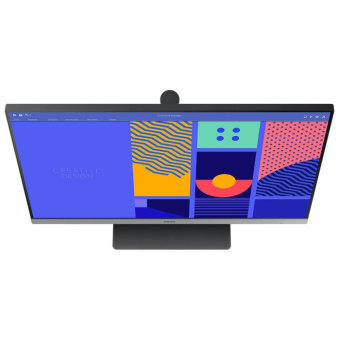 Монитор Samsung 24" S24C430GAIXCI черный IPS LED 4ms 16:9 HDMI матовая HAS Piv 1000:1 250cd 178гр/178гр 1920x1080 100Hz VGA FHD USB 4.8кг от магазина РЭССИ