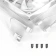 Вентилятор ID-Cooling XF-120-ARGB-W 120x120x25mm белый 4-pin 13.8-30.5dB 150gr Ret от магазина РЭССИ