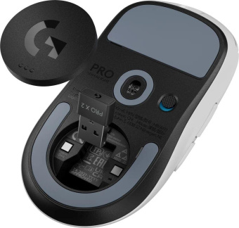 Мышь Logitech G Pro X Superlight 2 белый оптическая 32000dpi беспров. USB-C 4but (910-006638) от магазина РЭССИ
