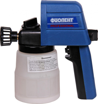 Краскопульт Фиолент КР1-260 60Вт бак:700мл 280мл/мин от магазина РЭССИ