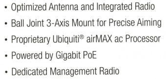 Ubiquiti NanoBeam 5AC Gen2 антенна параболическая активная от магазина РЭССИ