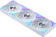 Вентилятор Formula Air Bridge Plus WH ARGB 120x120x25mm белый 4-pin + 3-pin 27.2dB Ret от магазина РЭССИ