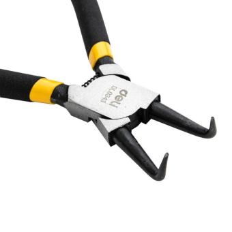 Изогнутый съемник внутренних стопорных колец DELI DL0343 98432 от магазина РЭССИ