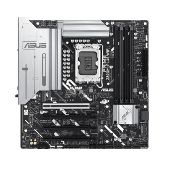 Материнская плата Asus PRIME Z890M-PLUS WIFI Soc-1851 Intel Z890 4xDDR5 mATX AC`97 8ch(7.1) 2.5Gg RAID+HDMI+DP от магазина РЭССИ