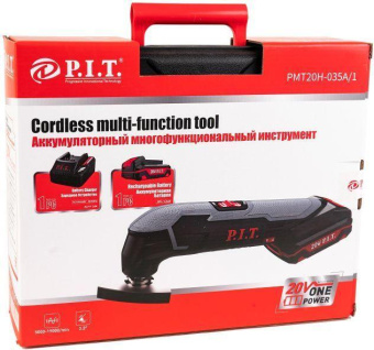 Многофункциональный инструмент P.I.T. PMT20H-035A/1 черный/серый от магазина РЭССИ