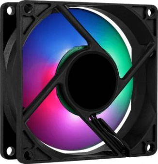 Вентилятор Aerocool Frost 8 80x80mm 3-pin 4-pin(Molex)28dB 90gr LED Ret от магазина РЭССИ