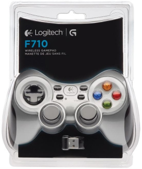 Геймпад Logitech F710 белый/черный USB Беспроводной виброотдача обратная связь (940-000142) от магазина РЭССИ