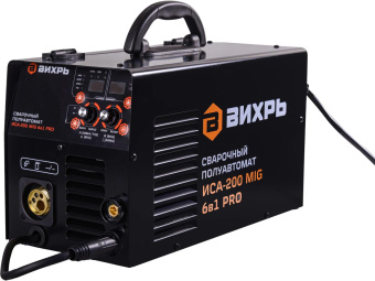 Сварочный полуавтомат Вихрь ИСА-200 MIG PRO инвертор MIG-MAG/SPOT/FCAW/MMA/Lift TIG 5.9кВт от магазина РЭССИ