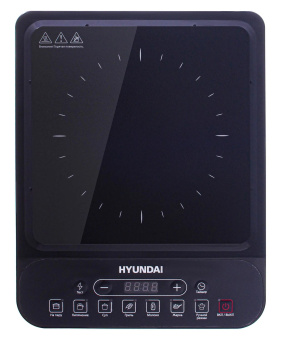 Плита Индукционная Hyundai HYC-0101 черный стеклокерамика (настольная) от магазина РЭССИ