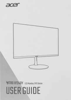 Монитор Acer 23.8" XF240YM3biiph черный IPS LED 1ms 16:9 HDMI матовая HAS 1000:1 250cd 178гр/178гр 1920x1080 180Hz FreeSync Premium DP FHD 3.5кг от магазина РЭССИ