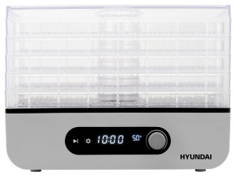 Сушка для фруктов и овощей Hyundai HYDF-5033 5под. 400Вт серый от магазина РЭССИ