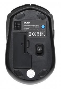 Мышь Acer OMR050 черный оптическая (1600dpi) беспроводная BT/Radio USB (6but) от магазина РЭССИ