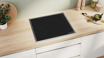 Варочная поверхность Bosch PKE645FP2E черный от магазина РЭССИ