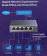 TP-Link TL-SG105 5-port Desktop Gigabit Switch, 5 10/100/1000M RJ45 ports, metal case от магазина РЭССИ