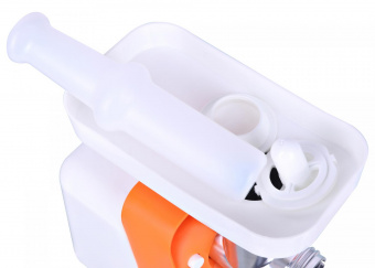 Мясорубка SunWind SWG180 1800Вт белый/оранжевый от магазина РЭССИ