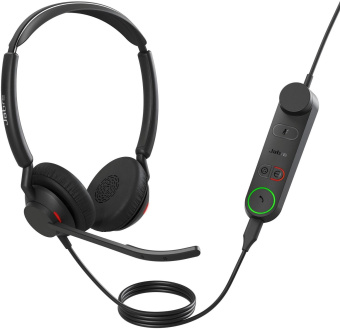 Наушники с микрофоном Jabra Engage 40 черный накладные USB оголовье (4099-413-279) от магазина РЭССИ