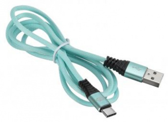 Кабель Digma TYPE-C-1.2M-BRAIDED-GR USB (m)-USB Type-C (m) 1.2м зеленый от магазина РЭССИ