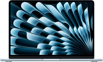 Ноутбук Apple MacBook Air A3240 M4 10 core 16Gb SSD512Gb/10 core GPU 13.6" Liquid Retina (2560x1664) macOS lt.blue WiFi BT Cam (MC6U4HN/A) от магазина РЭССИ